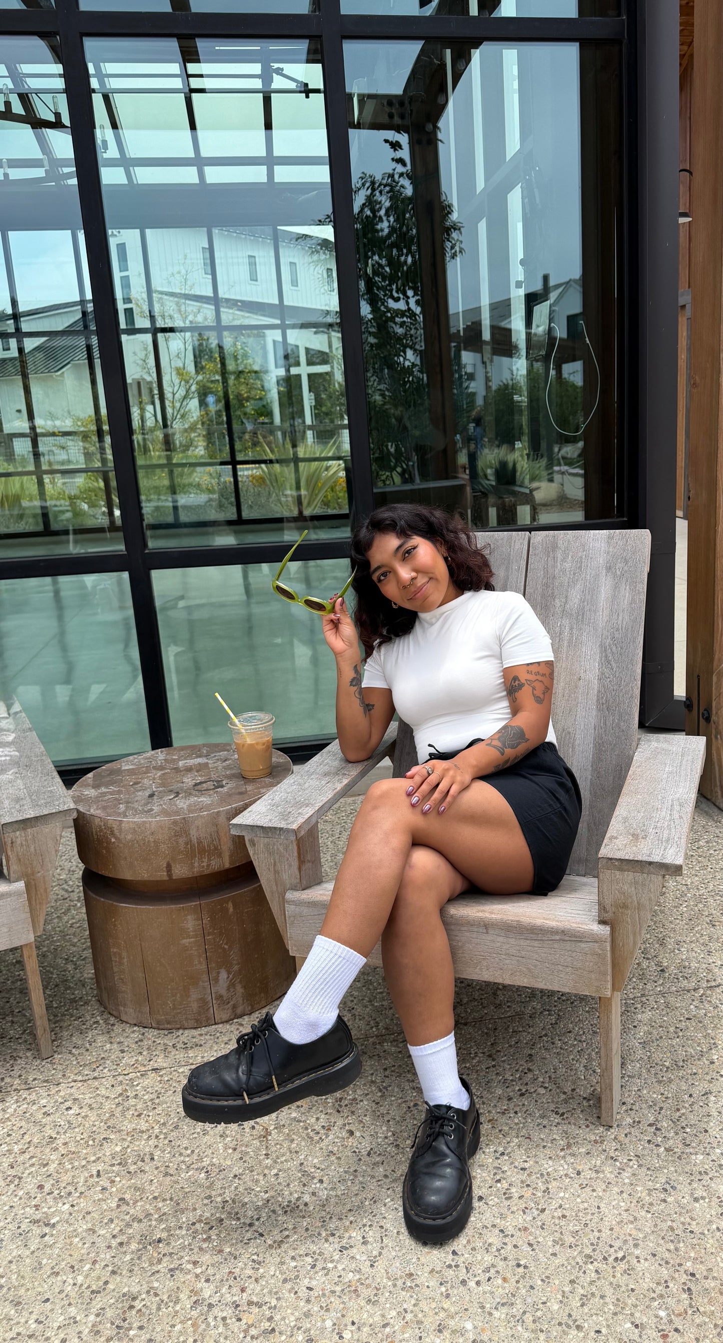 Sierra Linen Shorts (Black)