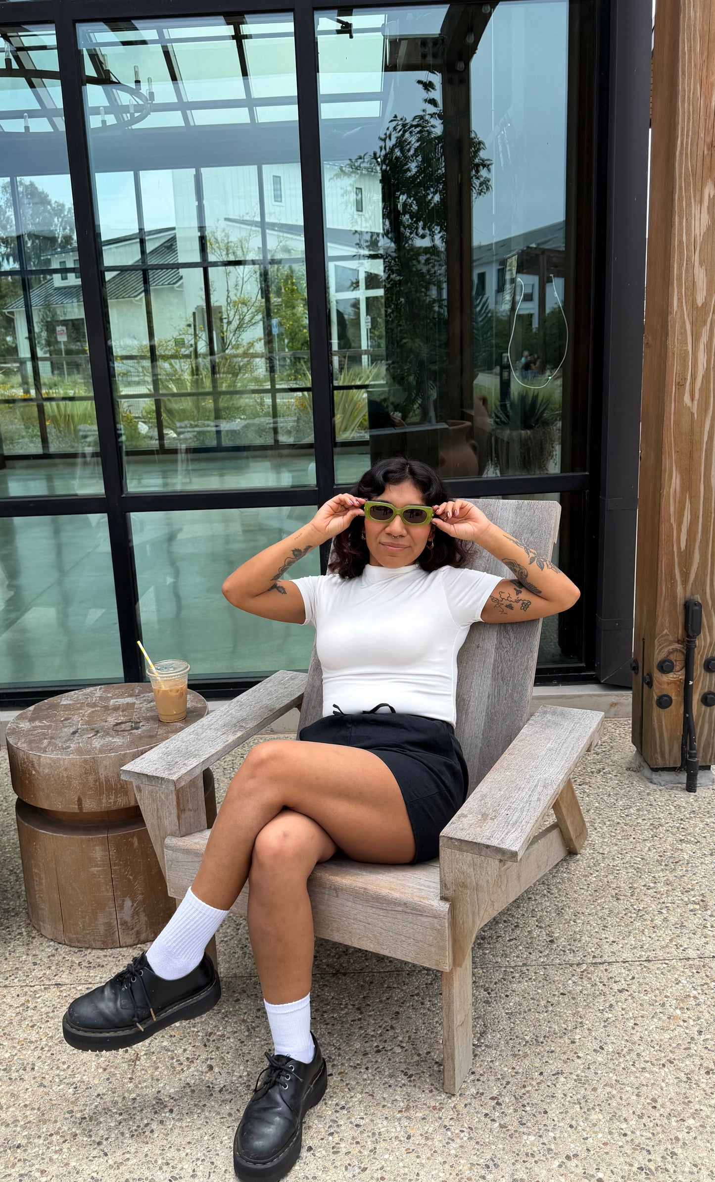 Sierra Linen Shorts (Black)