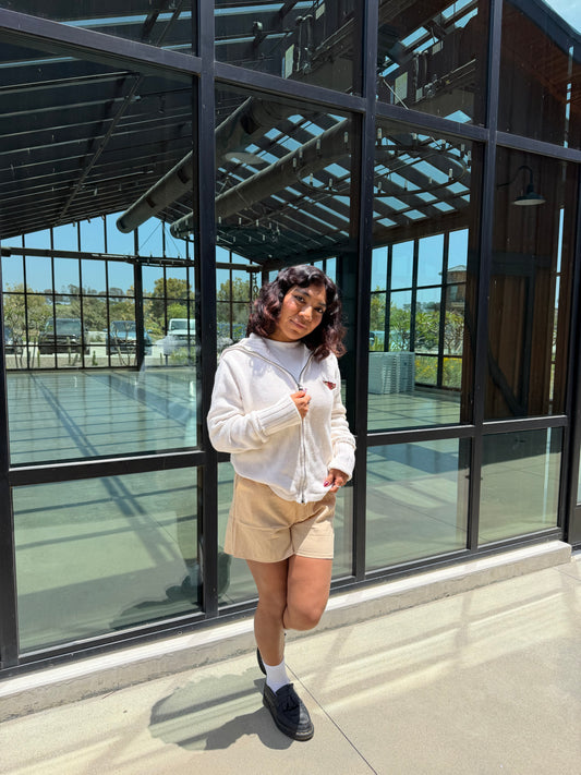 Sierra Linen Shorts (Khaki)